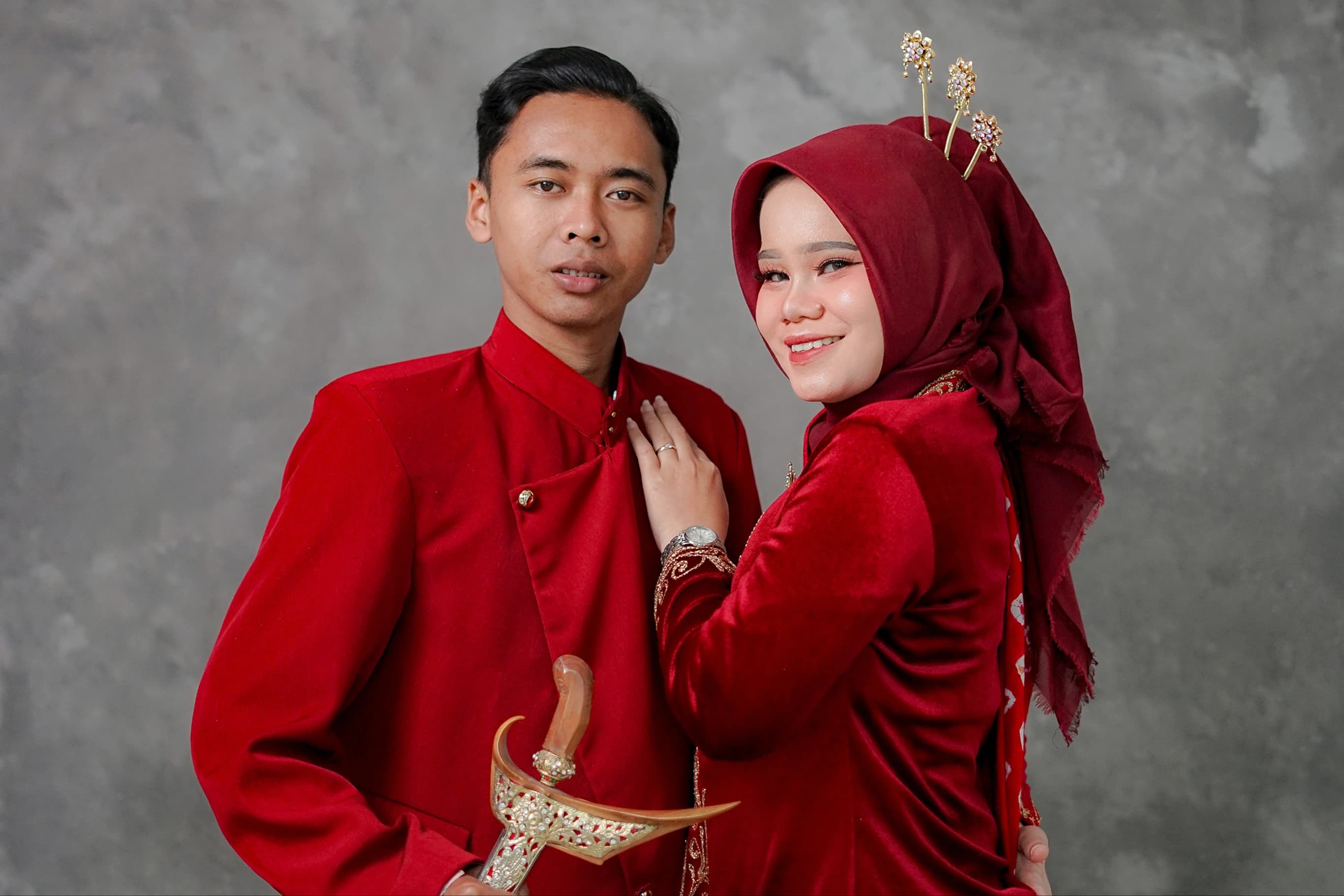 Foto pasangan pengantin